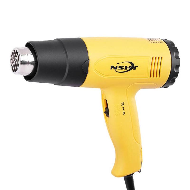 Temperature Adjustable Handheld Hot Air Gun Industrial Electric Heat Gun for Wall Paper Paint Stripping ABS Material Tools - ebowsos