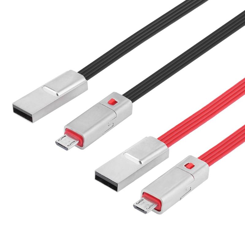 Tik Tok Hot Regenerative Cable Fast Charge 1.5m Reusable Cable Quickly Repair Puncture Wire Cord for Android High Quality Cable - ebowsos