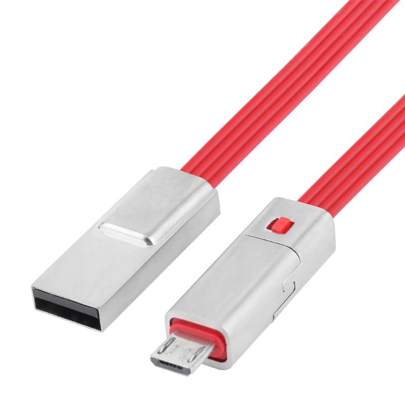 Tik Tok Hot Regenerative Cable Fast Charge 1.5m Reusable Cable Quickly Repair Puncture Wire Cord for Android High Quality Cable - ebowsos