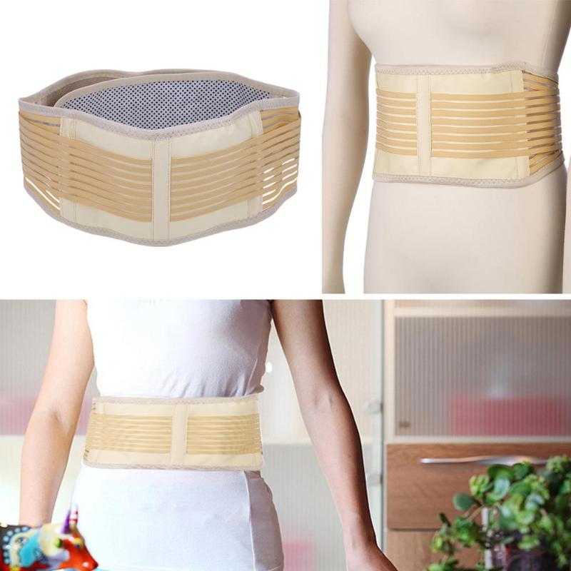 Tourmaline Self-heating Magnetic Therapy Waist Support Sport Waistband Fitness Breathable Brace Lower Back Safety waist Belt-ebowsos