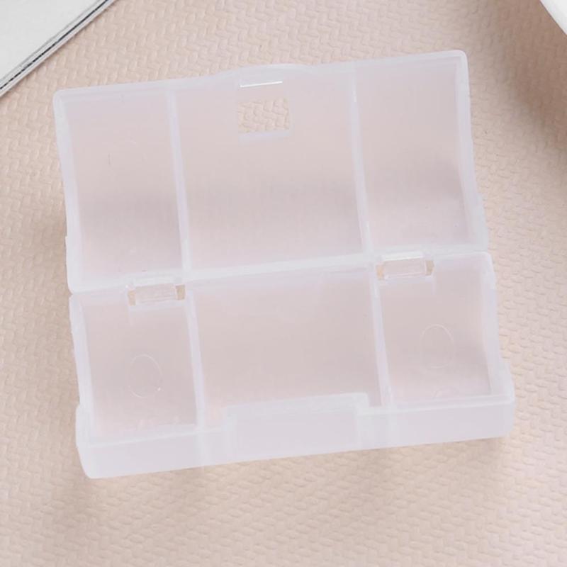 Transparent Plastic Battery Storage Box for AA Battery to C Battery Converter Adapter Switcher Holder Case - ebowsos