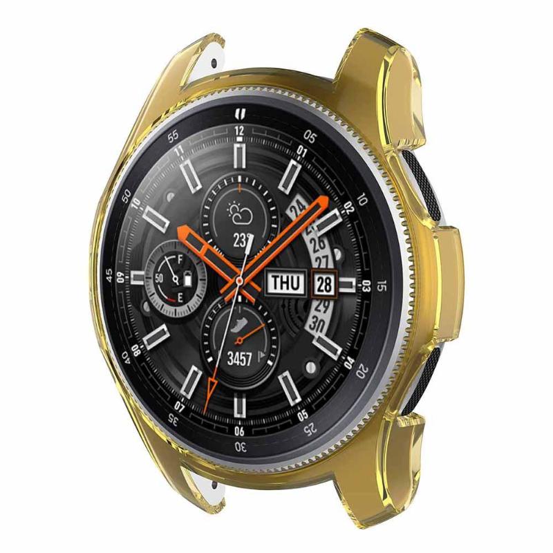 Transparent Protective Case for Samsung Galaxy Watch 46mm Frame PC Protection Shell Cover Smartwatch Accessories High Quality - ebowsos
