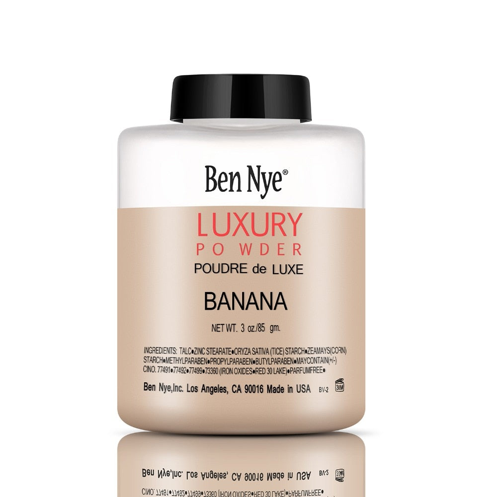 Trendy Products Luxury Banana Powder Bottle Face Makeup Powders Women Lady Facial Contour Brighten Setting Powder - ebowsos