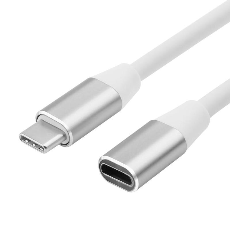 Type C Extension Cable USB 3.1 USB-C Male to Female 1m Charging Data Wire - ebowsos
