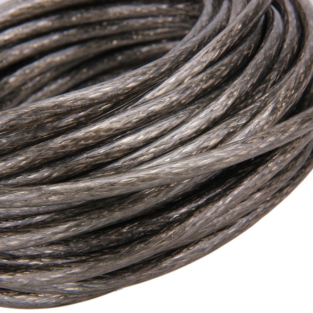 USB 2.0 Extension Cable 5M/10M/15M/20M Repeater Male to Female M/F Built-in IC Dual Shielding Super Speed Extension Cable Cord - ebowsos