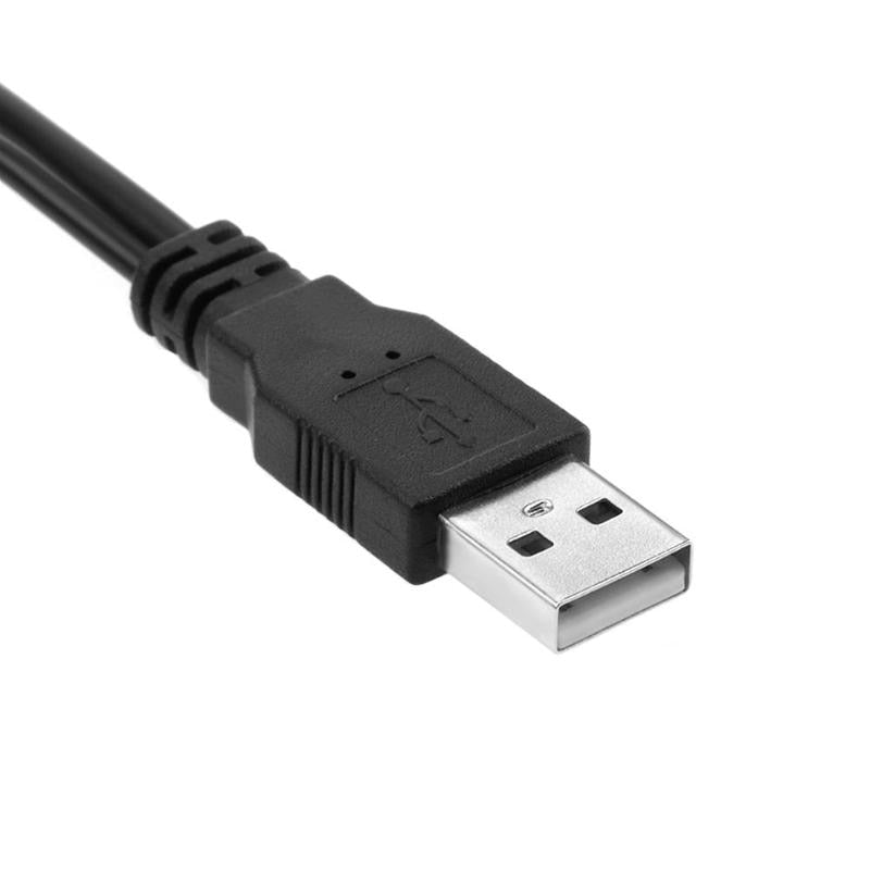 USB 2.0 SATA 7+15Pin Adapter Converter Cable for 2.5inch HDD Laptop Hard Disk Disk Drive Computer Cables Connectors DropShipping - ebowsos