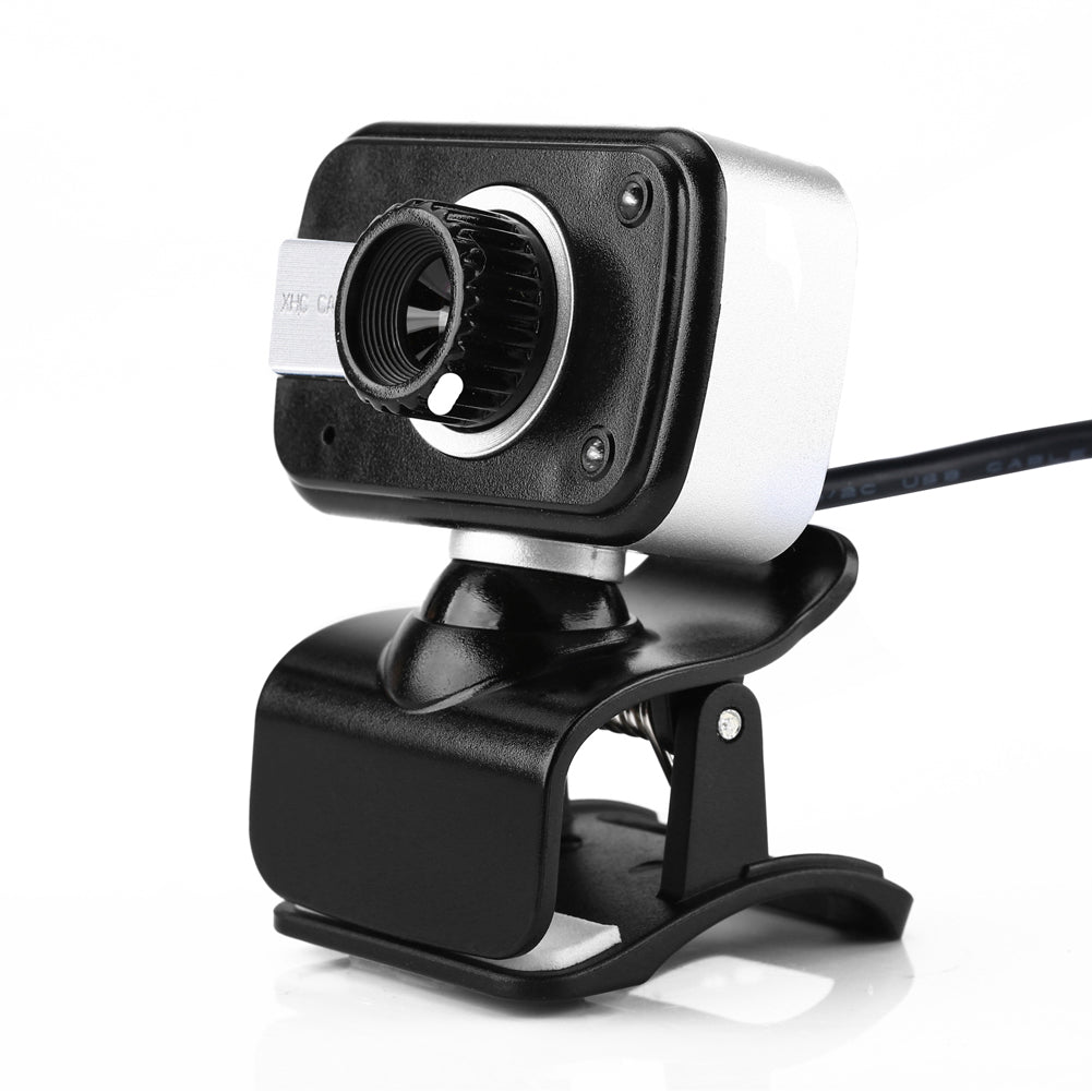 USB 2.0 Webcam 12M Pixels HD Clip-on Webcam Camera 360 Degree CMOS Webcam for Computer Laptop PC Tablet - ebowsos