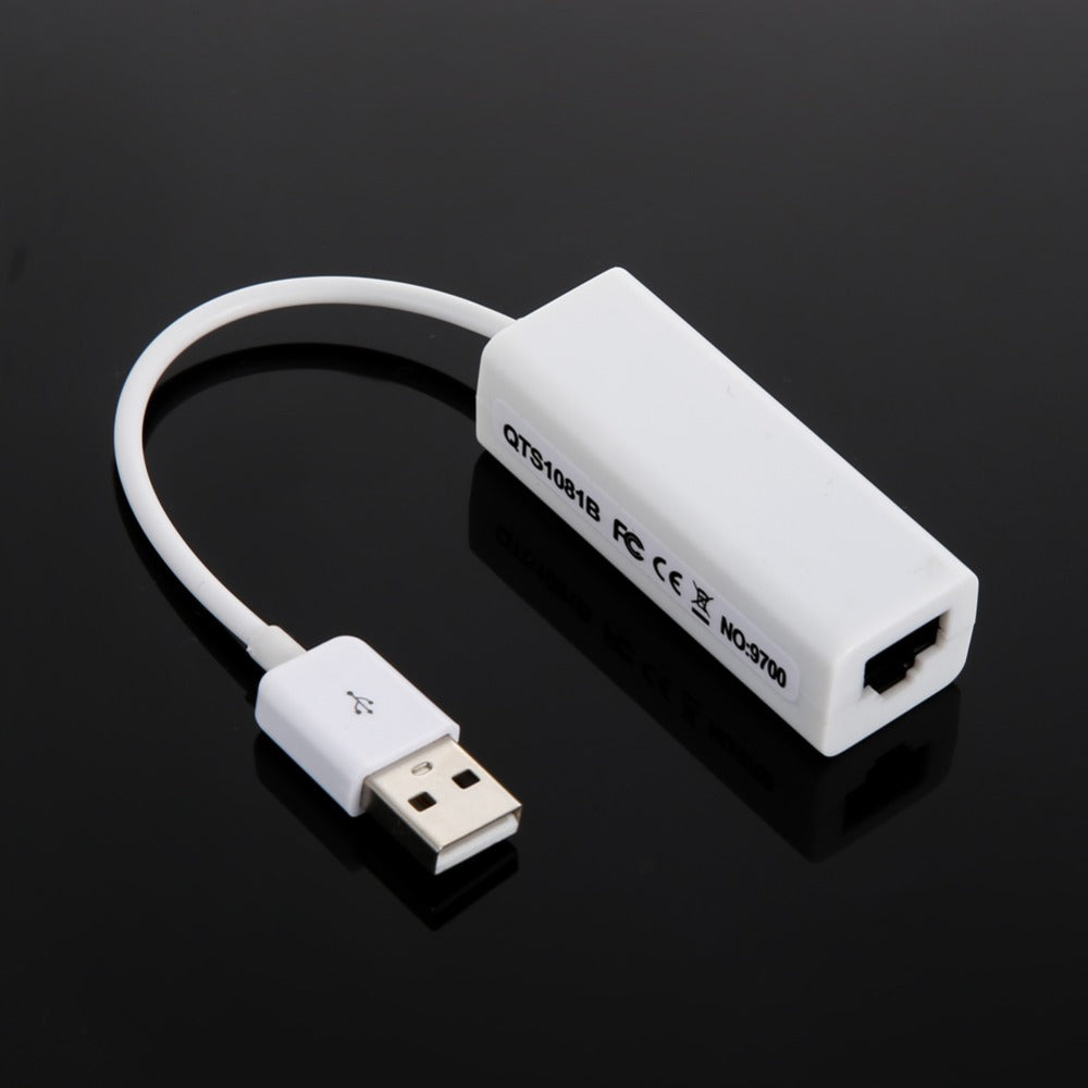 USB 2.0 to Ethernet Adapter 100Mbps USB 2.0 to RJ45 Lan Network Ethernet Adapter Card For Mac OS Android Tablet pc Win 7 8 XP - ebowsos