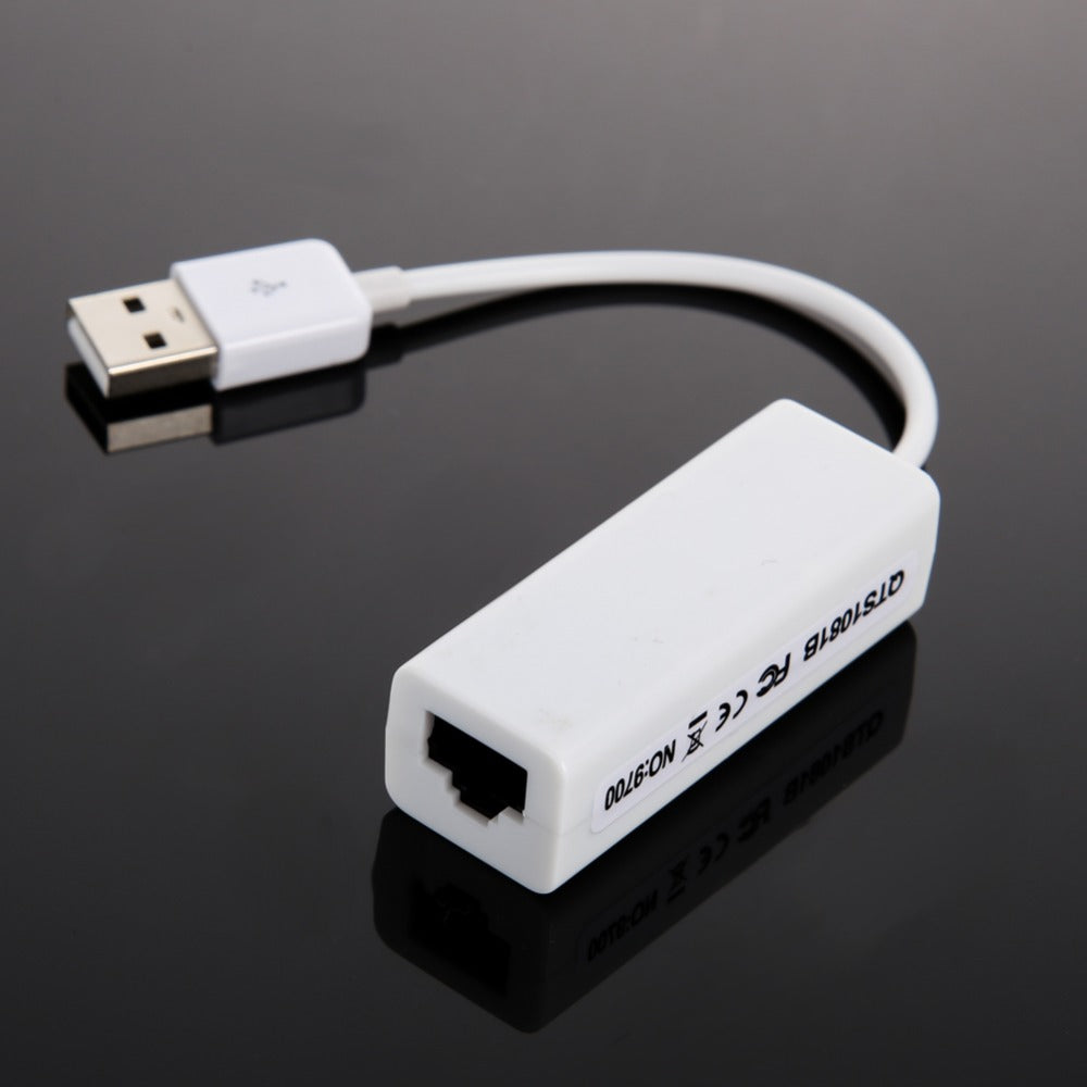 USB 2.0 to Ethernet Adapter 100Mbps USB 2.0 to RJ45 Lan Network Ethernet Adapter Card For Mac OS Android Tablet pc Win 7 8 XP - ebowsos