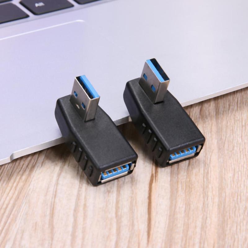 USB 3.0 Elbow Cable Adapter USB Extension Line Male to Female 90 Degree Computer Cables & Connectors - ebowsos