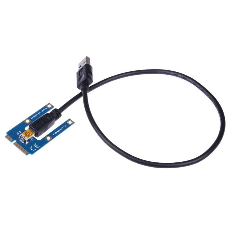 USB 3.0 PCI-E Express 1x to16x Extender Riser Card Adapter SATA 6Pin Power - ebowsos