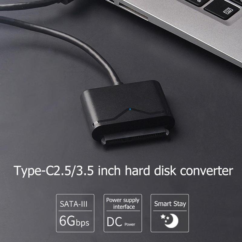 USB 3.0 to 22Pin SATA Adapter Converter Cable 6Gbps for 2.5 Inch 3.5 Inch HDD SSD Hard Disk SATA Adapter Cable High Quality - ebowsos