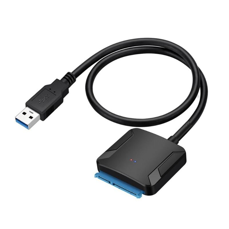 USB 3.0 to SATA Adapter Converter Cable for 2.5 inch 3.5 inch HDD Hard Disk Computer Cables Connectors HDD SSD Adapter New - ebowsos