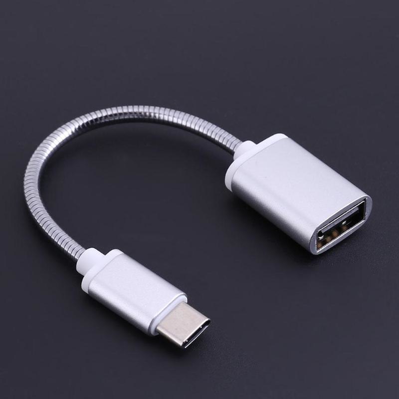 USB 3.1 Type-C Male to USB 3.0 Female Converter Cable OTG Adapter Cable Data Sync Charging Metal Cord 3 Colors - ebowsos