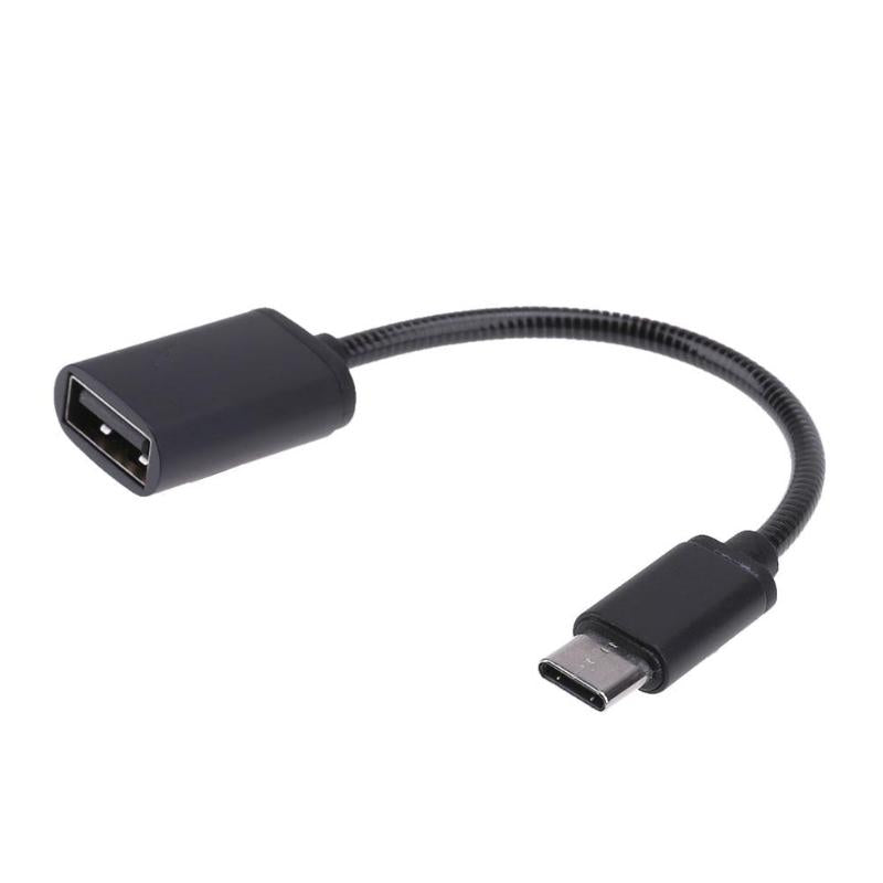 USB 3.1 Type-C Male to USB 3.0 Female Converter Cable OTG Adapter Cable Data Sync Charging Metal Cord 3 Colors - ebowsos