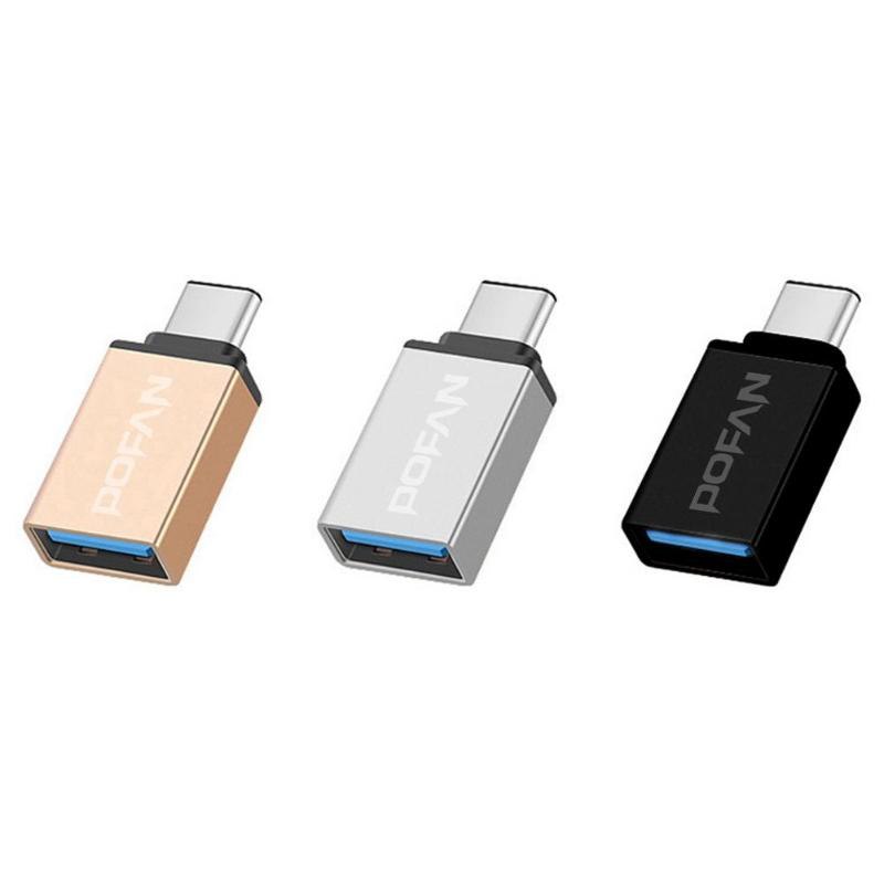USB 3.1 Type-C Male to USB 3.0 Female OTG Adapter Charger Data Transfer Type-C to USB 3.0 Converter for Nexus 5X 6P Macbook - ebowsos