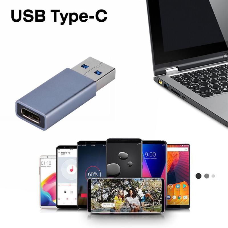 USB 3.1 Type C USB-C Female to USB 3.0 Male Port Type A Adapter Metal OTG Converter Connector for Android Smartphones Promotion - ebowsos