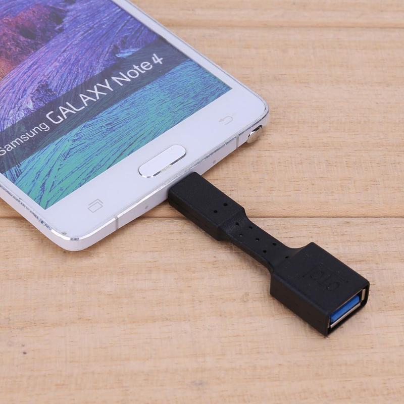 USB 3.1 Type-C USB to USB 3.0 OTG Female Data Converter Adapter Cable Fast Speed Data Sync Transfer Cord White Black Green - ebowsos