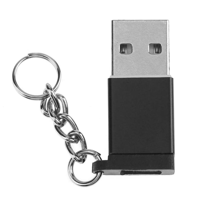 USB 3.1 USB-C Female to USB 3.0 Male Type-A Cable Adapter Connector USB to Type-C F/M Data Transfer Charging Converter Keychain - ebowsos
