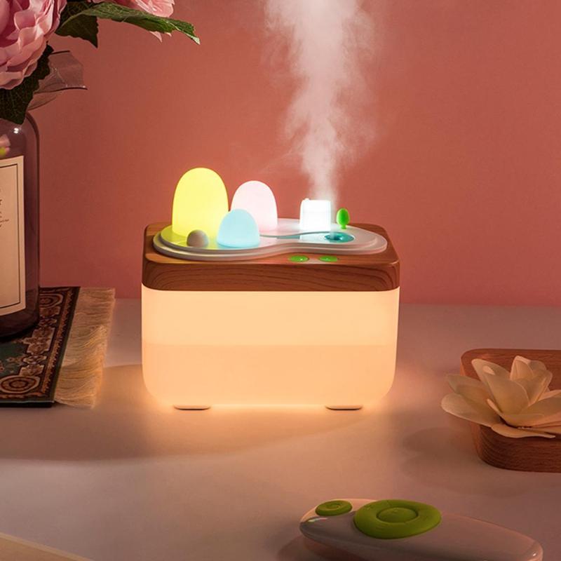 USB Aroma Essential Oil Diffuser Ultrasonic Cool Mist Humidifier Air Purifier LED Night Light for Office Home Air Diffuser New - ebowsos