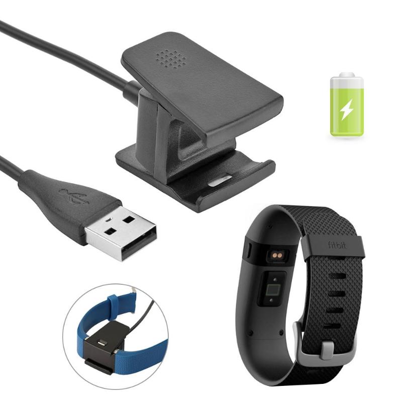 USB Charger Data Cable Wire Cord Cradle Charger Dock with Chip for Fitbit Charge 2 Wristband  USB Charging Data Cable Dock New - ebowsos