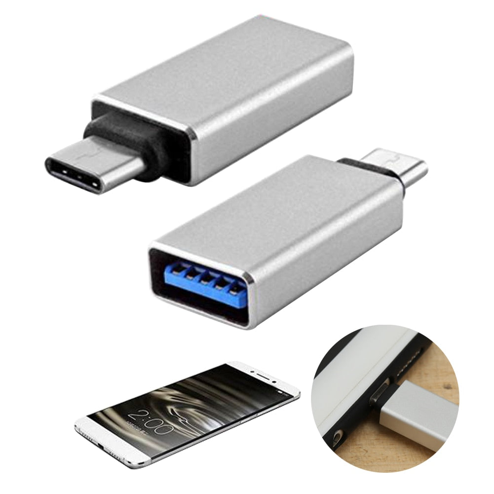 USB Converter Type C Adapter Male to USB 3.0 Female USB Type-C OTG Adapter Converter for Smart Phone 2 Channel Support 20Gbp - ebowsos
