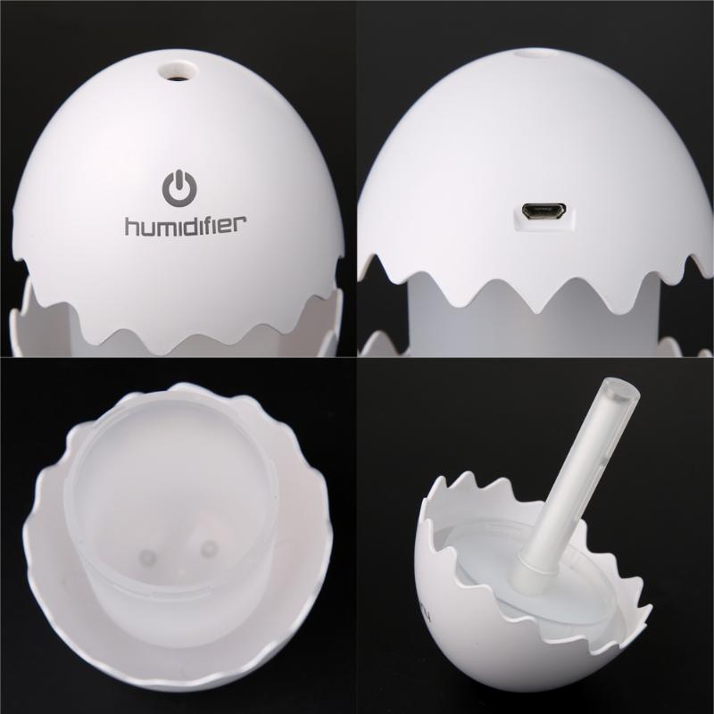 USB Humidifier Ultrasonic Humidifier Mini Air Humidifiers Freshener Aroma Diffuser Fogger Mist Maker with LED Lamp Drop Shipping - ebowsos