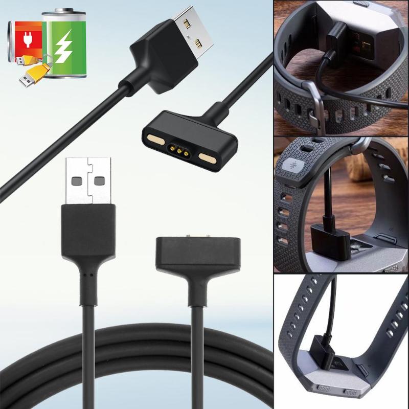 USB Power Adapter Replacement USB Charger Dock Charging Cable Cord for Fitbit Ionic Smartwatch Smart Watch Bracelet Accessories - ebowsos