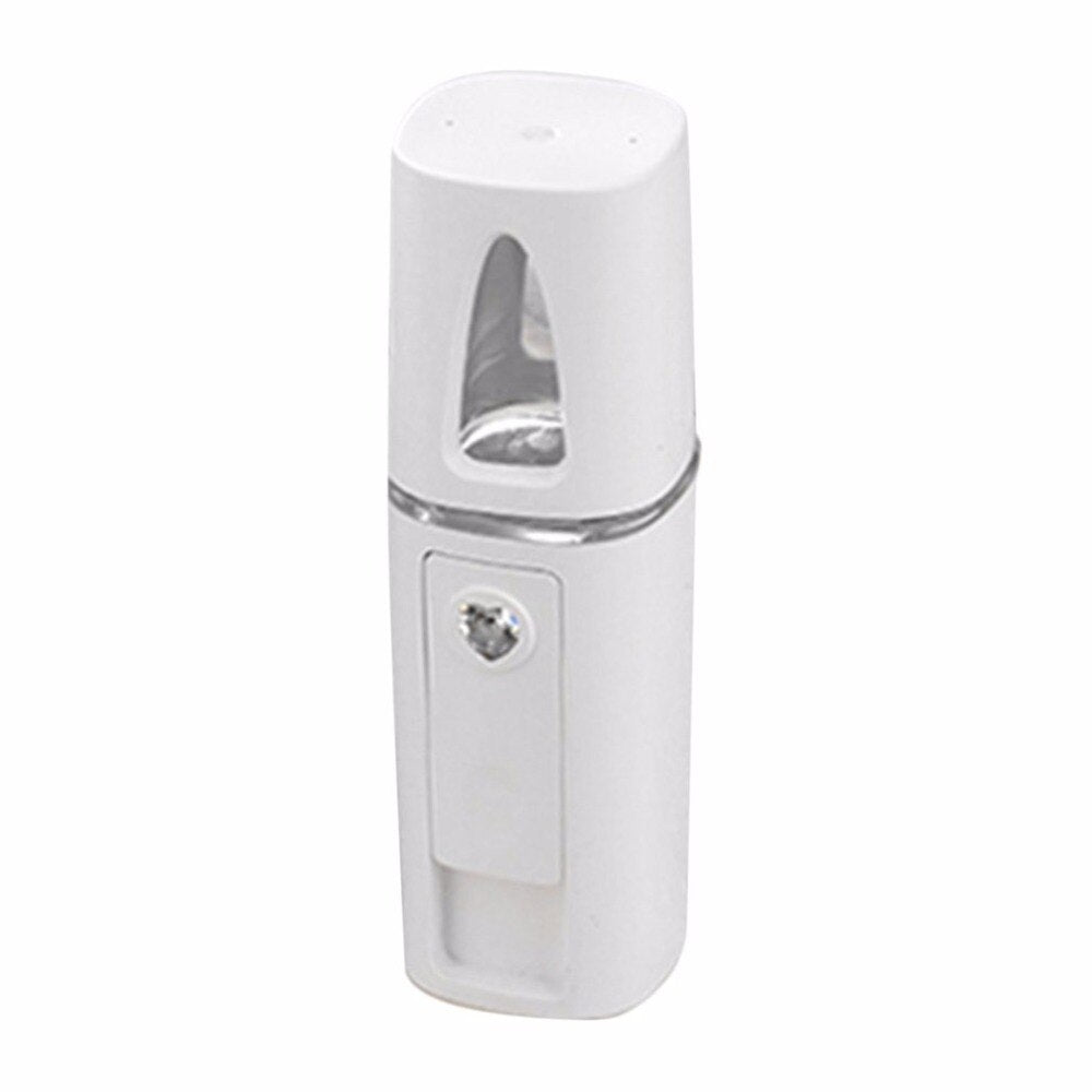 USB Rechargeable Nano Spray Mist Body Facial Steamer Nebulizer Skin Care Beauty Moisturizing Hydrating Sprayer Humidifier Device - ebowsos