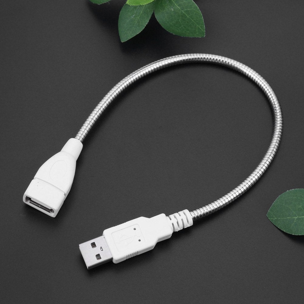 USB Super Bright Cable Flat Ultra Durable Data Line Flexible Cord for PC Notebook Laptop - ebowsos