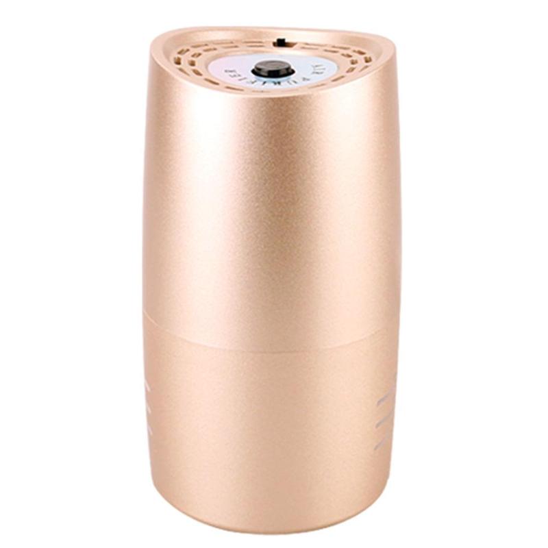 USB Vehicle Air Purifier Mini Auto Car Air Freshener Anion Ionic Purifier Negative Ion Oxygen Bar Ozone Ionizer Purifying Device - ebowsos