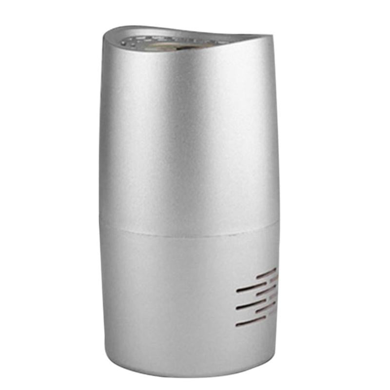 USB Vehicle Air Purifier Mini Auto Car Air Freshener Anion Ionic Purifier Negative Ion Oxygen Bar Ozone Ionizer Purifying Device - ebowsos
