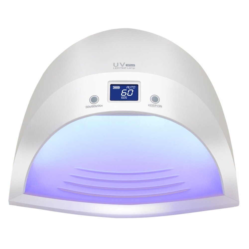 UV-3PLUS Auto-induction Sensor 60W Nail Quick Dryer Gel Curing Ultraviolet Light Timer Nail Care Artifact Phototherapy Machine - ebowsos