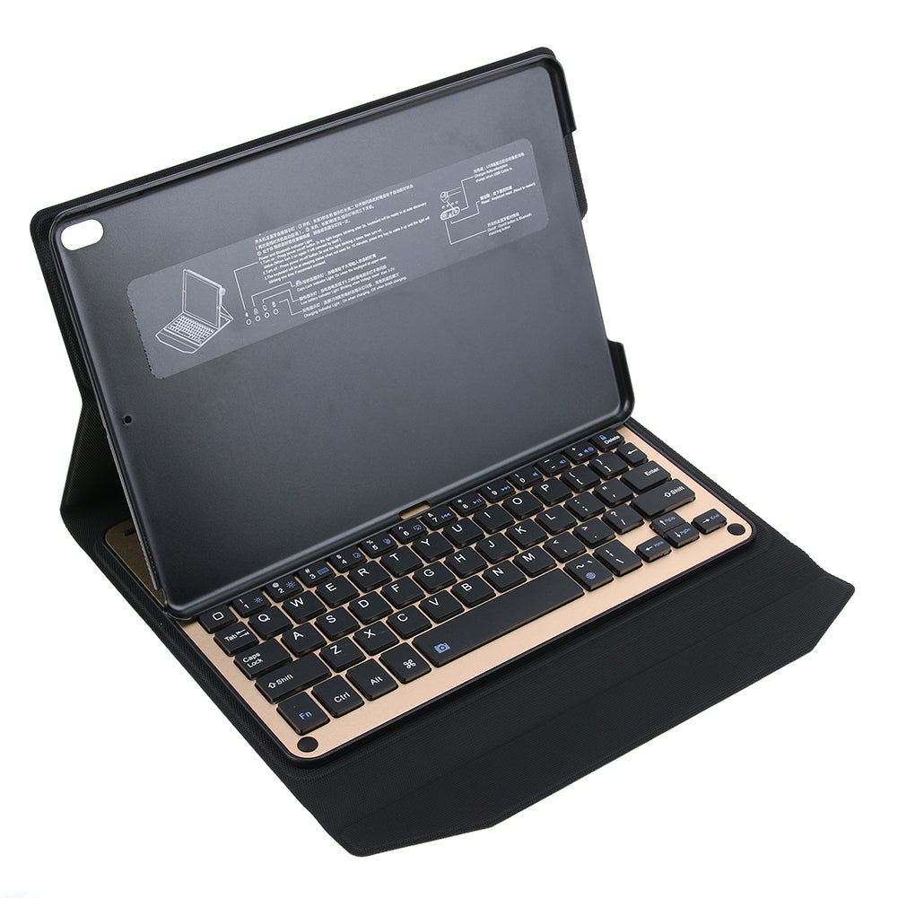 Ultra Thin Aluminum Alloy Wireless Blutooth Keyboards Case w/ Blacklit  for iPad Pro 10.5'' Keyboard Case - ebowsos