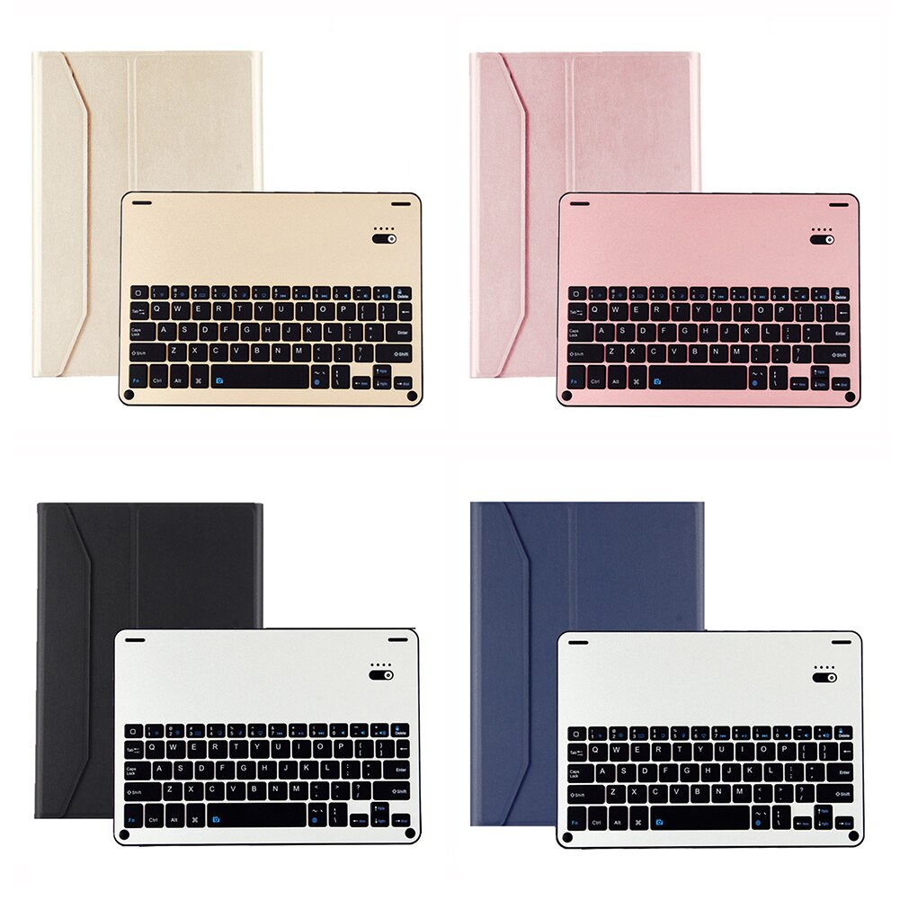 Ultra Thin Aluminum Alloy Wireless Blutooth Keyboards Case w/ Blacklit  for iPad Pro 10.5'' Keyboard Case - ebowsos