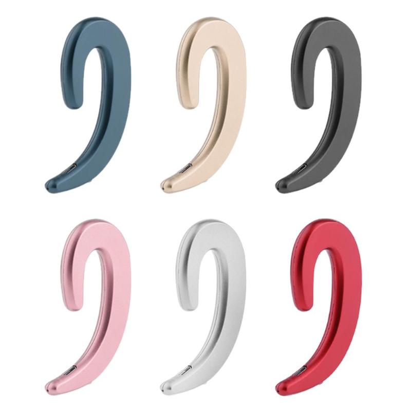 Ultra-thin Bluetooth Earphone No Earplugs Design Multi-Point Connection Wireless Stereo Headset Headphone for Android Mobile - ebowsos