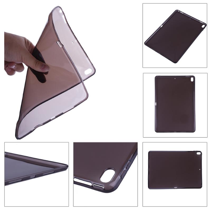 Ultra-thin Silicone Cover For iPad Air 2 Air 1 Transparent Soft TPU Case For iPad 4 Mini Pro 10.5 Tablet Crystal Protective Case - ebowsos