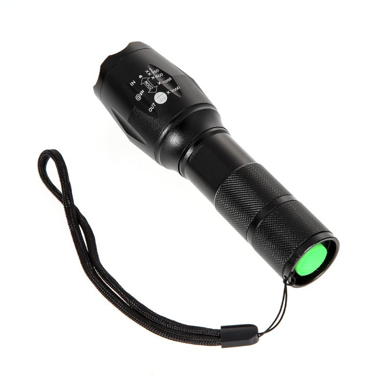 UltraFire CREE XM-L T6 LED Zoomable Flash light Torch Lamp+2 Free 18650 Bat - ebowsos