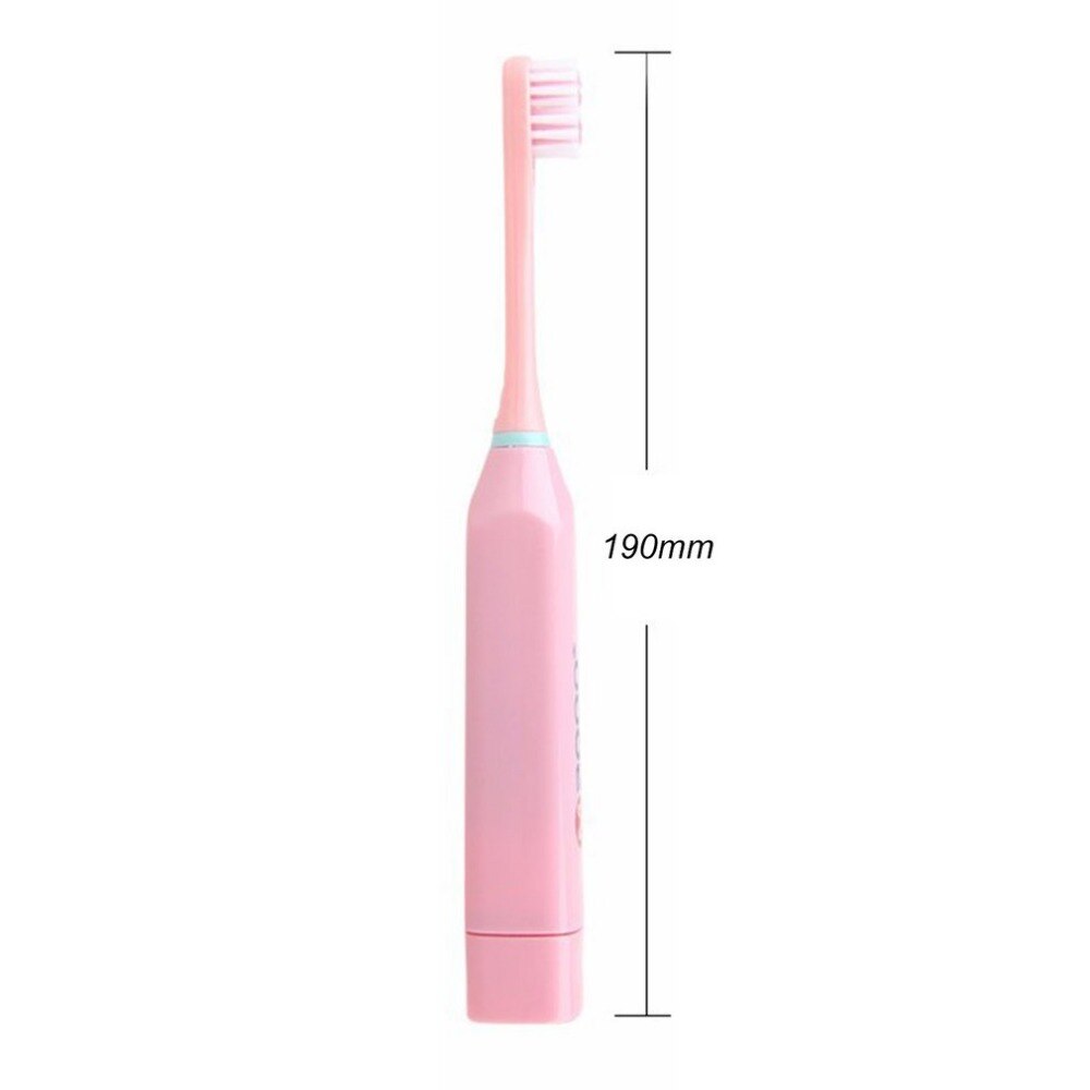 Ultrasonic Electric Toothbrush Soft Brush Vibrating Motion Waterproof Full Automatic Children Massage With Battery Toothbrushes - ebowsos