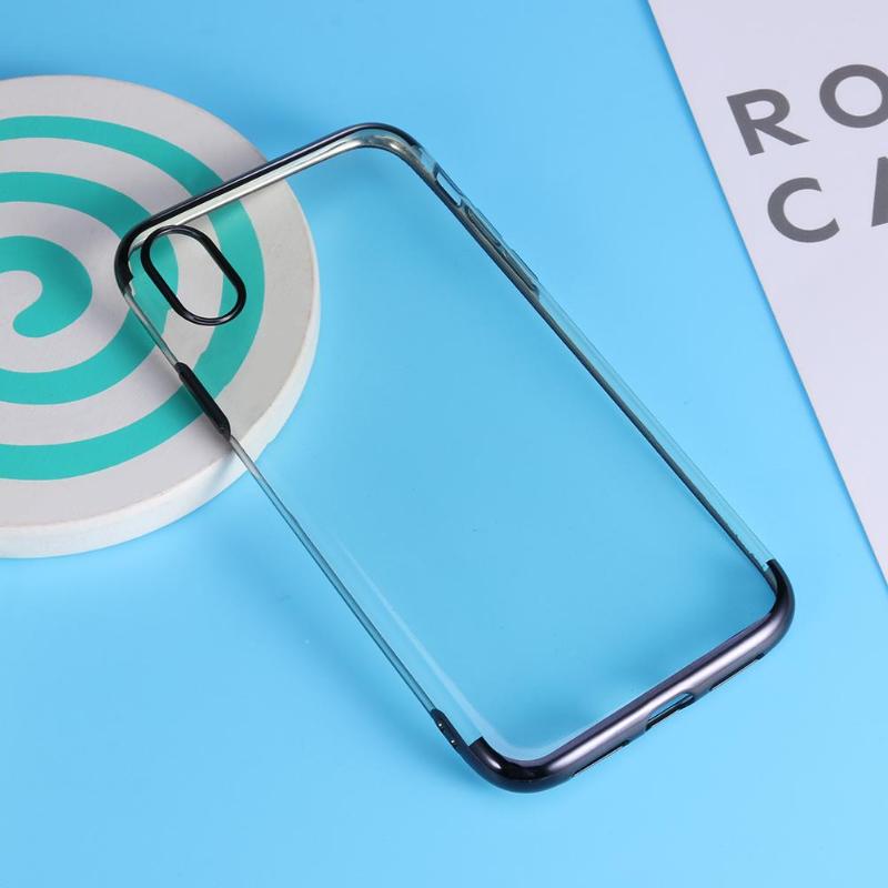 Ultrathin TPU Case for iphone Xs Protect Scratch Proof Shockproof Phone Slim Back Cover Shell Phone Back Cover High Quality - ebowsos