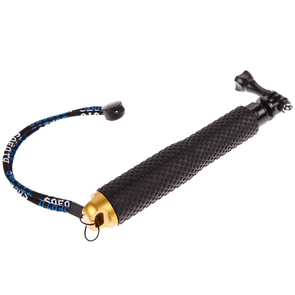 Unfolded(480mm) Pole Extendable Waterproof Tripod Selfie Stick Handheld Monopod Dive For GoPro Hero 4 3+ 3 2 SJ4000 for Xiao Yi - ebowsos