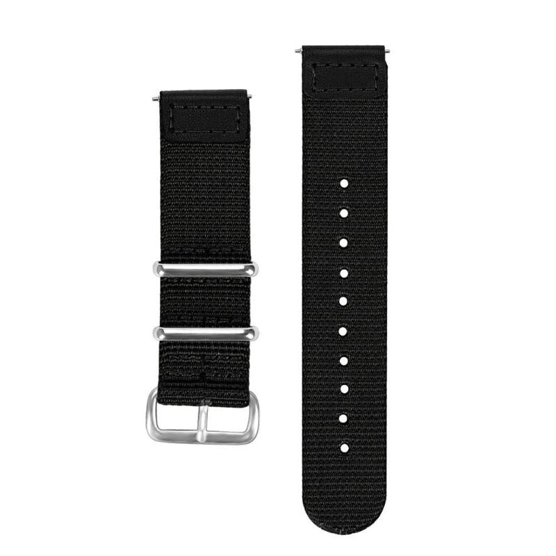 Universal 20mm Nylon Braided Adjustable Watchband Bracelet Wrist Strap Replacement for Samsung Gear Sport S4 Watch Band Hot Sale - ebowsos