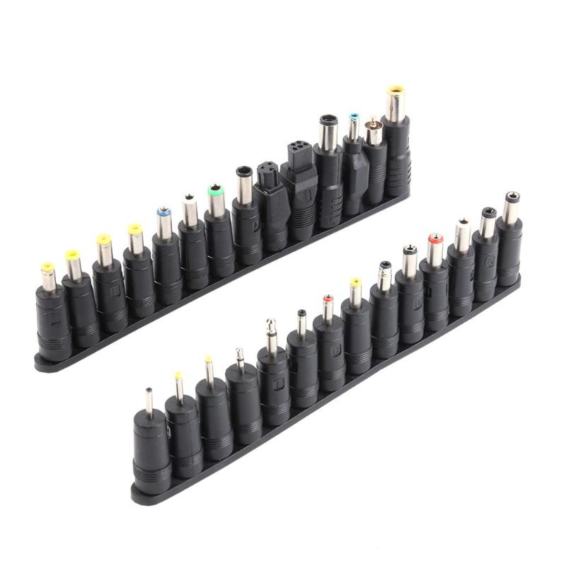 Universal 28 in 1 Set DC Power 5.5x2.1mm Jack to 28 Plug Connector Adapter - ebowsos