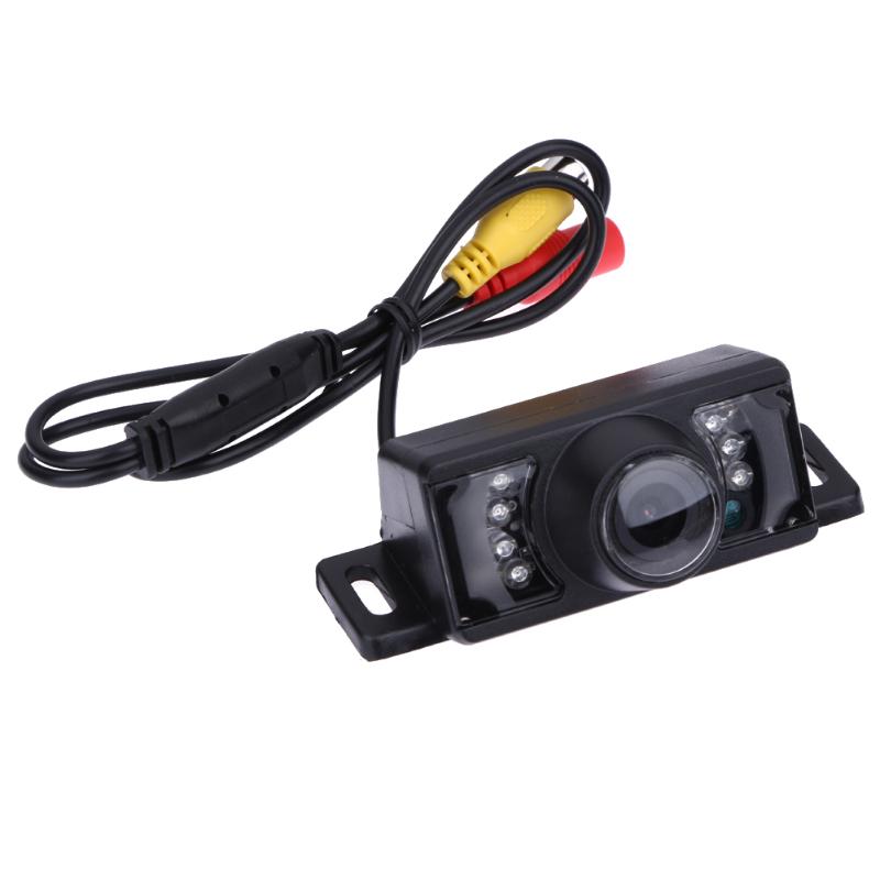 Universal 7 LED HD Night Vision Car Reverse Camera Waterproof 170 Degree CMOS Parking rear view camera Backup Cam de recul - ebowsos