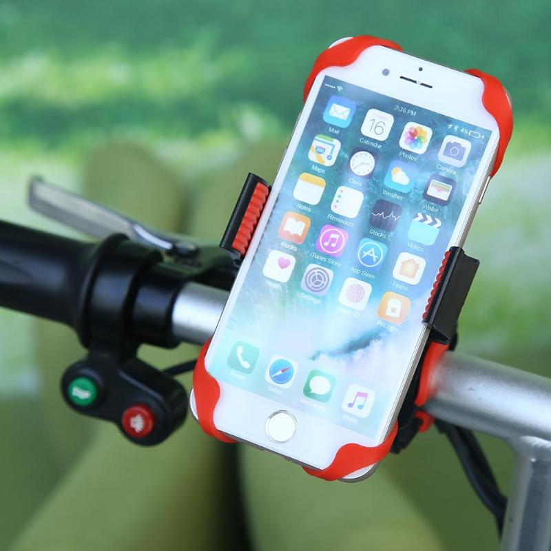 Universal Bicycle Holder 360 Rotating Bike Phone Holder for Smartphone iphone 5 5s 6 6s plus Galaxy s4 s5 s6 s7 Note 2 3 4 5 GPS - ebowsos