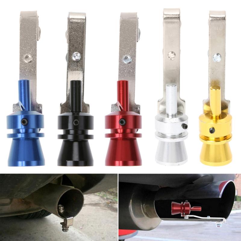 Universal Car Turbo Sound Whistle Muffler Exhaust Pipe Simulator Whistler for Vehicles High quality Size M 5 Colors to Choose - ebowsos