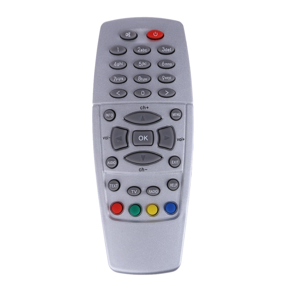 Universal Fashion 2AA Battery Silver Replacement Remote Controller for DreamBox DM500 S/C/T DVB 2011 Version Top Quality - ebowsos