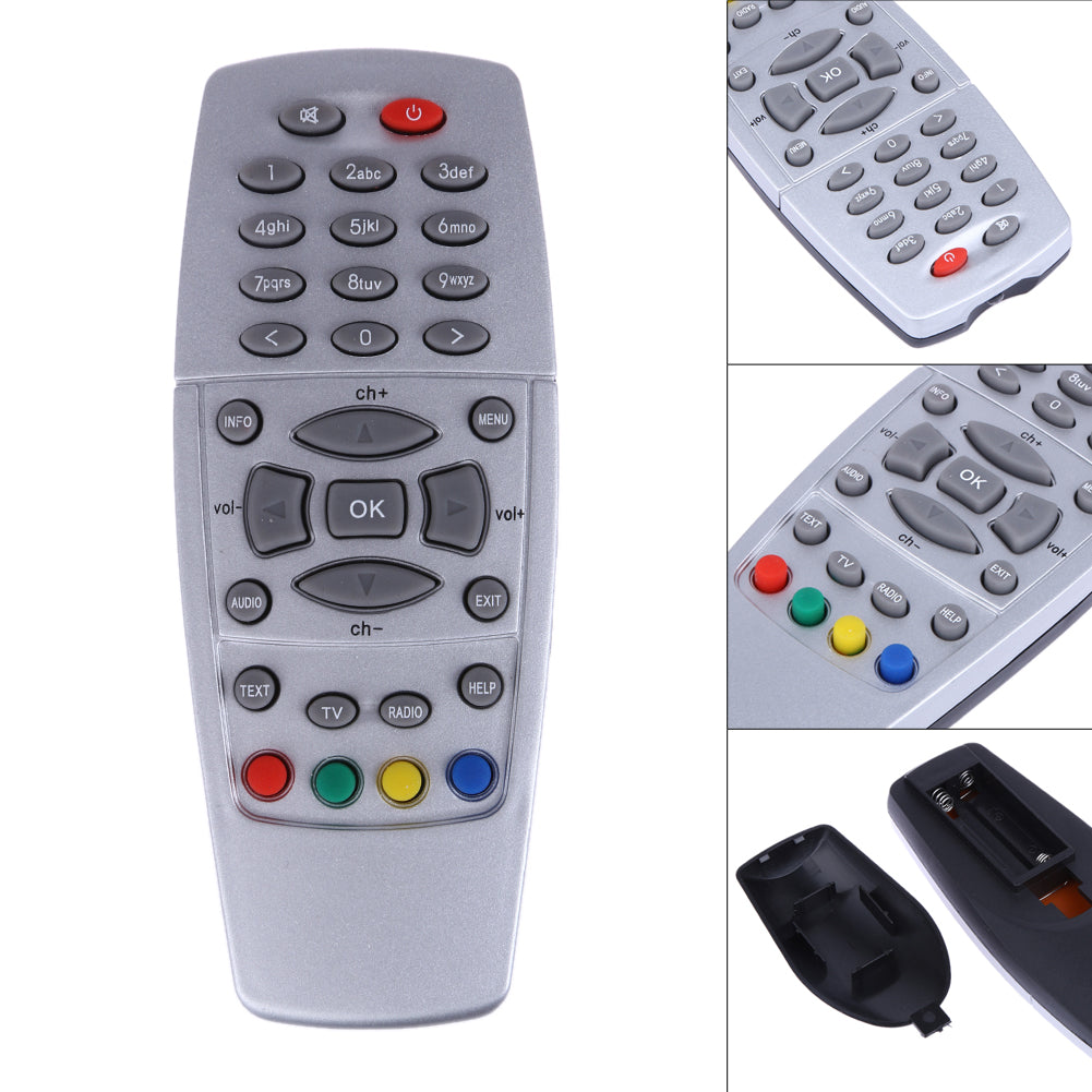 Universal Fashion 2AA Battery Silver Replacement Remote Controller for DreamBox DM500 S/C/T DVB 2011 Version Top Quality - ebowsos