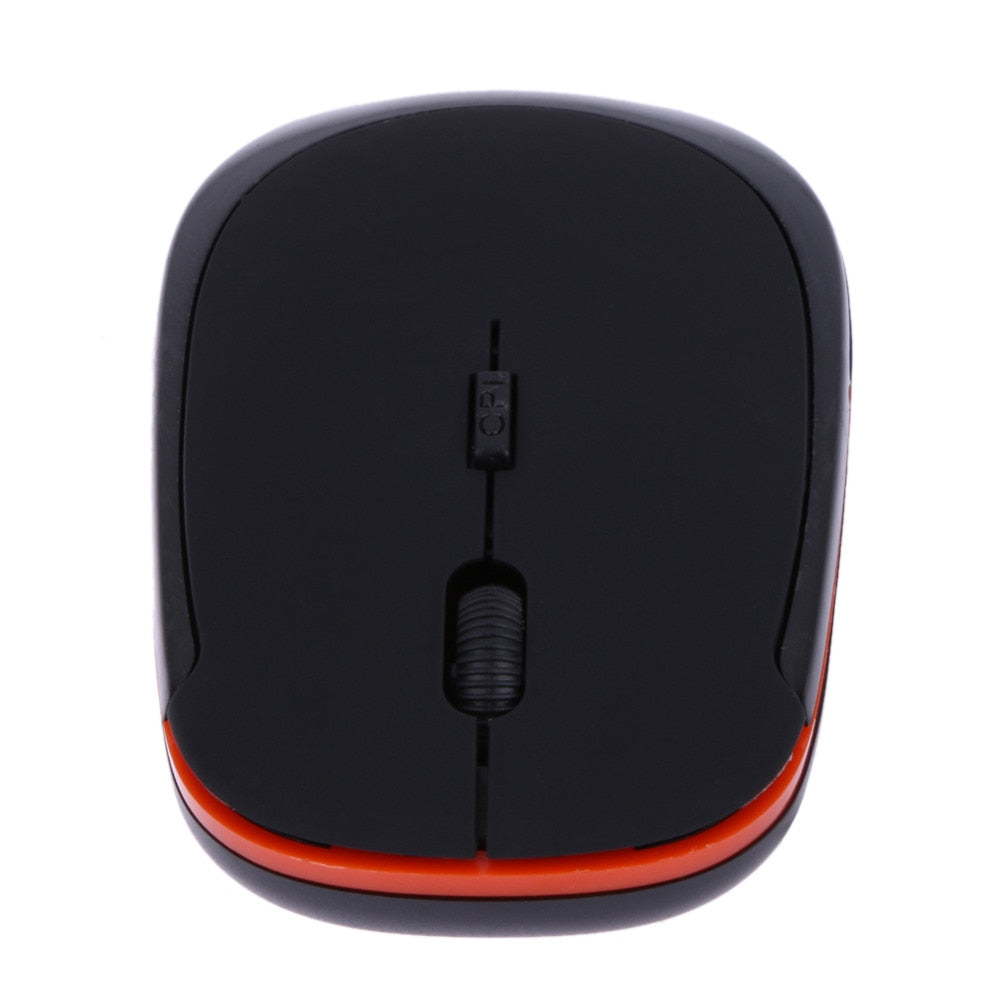 Universal Gaming Mouse Ultra Slim U-Shaped Wireless Mouse USB 2.4G 10M Wireless Optical Mouse For Laptop PC Computer Mouse New - ebowsos