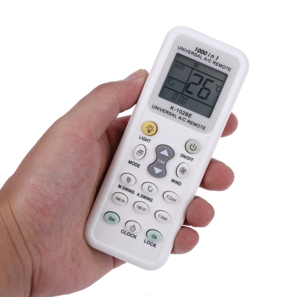 Universal LCD A/C Air Conditioner Remote Control Controller for Air Condition 1028E Low Power 8~10 Meters Remote Control New - ebowsos